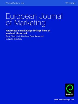 cover image of European Journal of Marketing, Volume 36, Issue 4